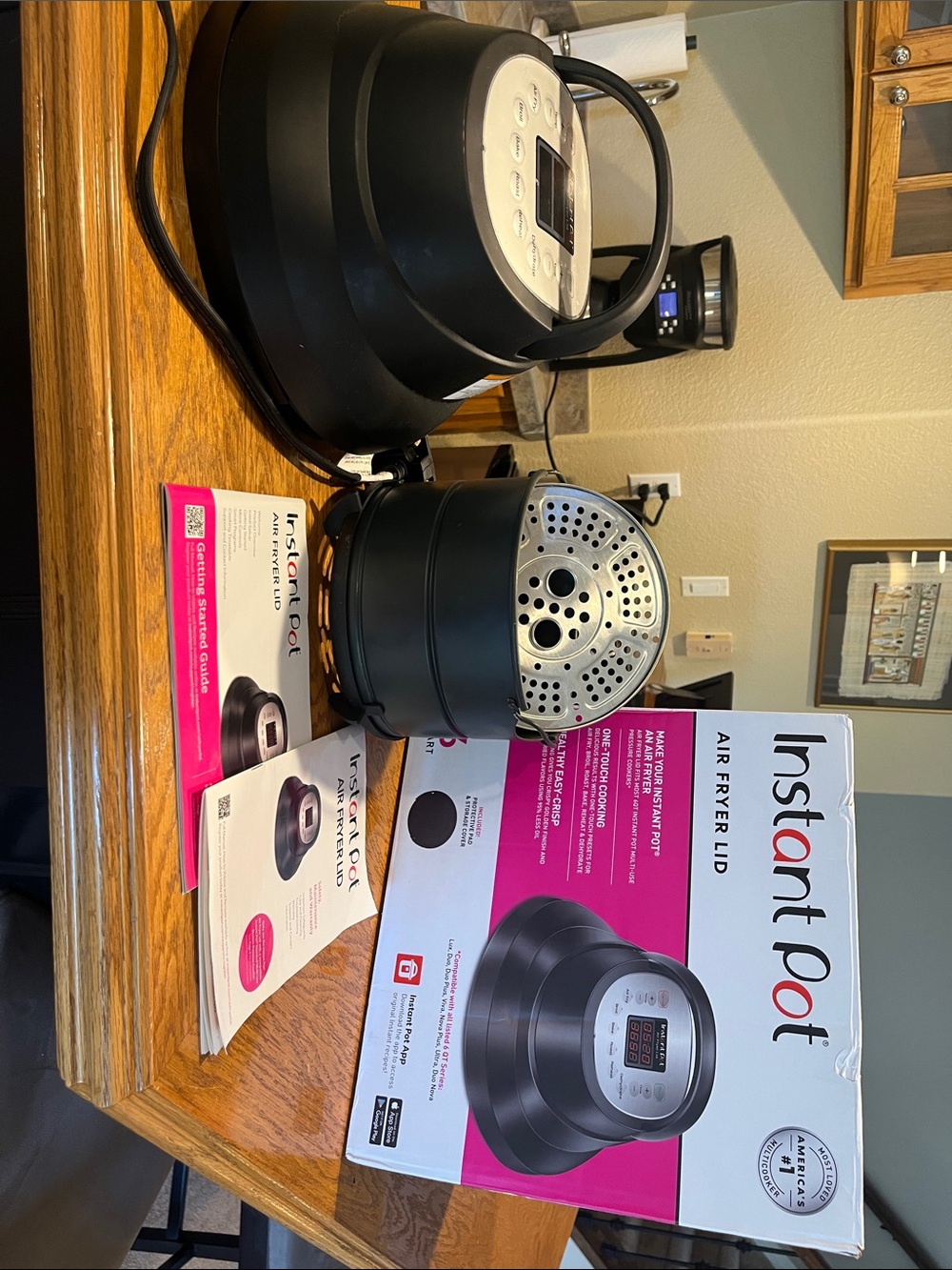 Instant Pot Air Fryer Lid for 6 Qt Instant Pot
